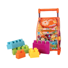 Trolley Bag with Building blocks - 86 Piece